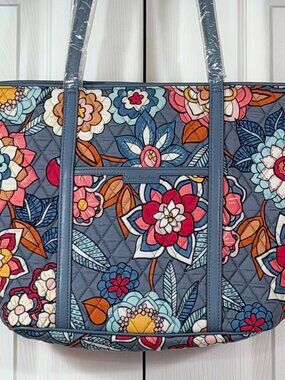 Vera Bradley "Tropical Evening" Quilted Tote Bag - NEW